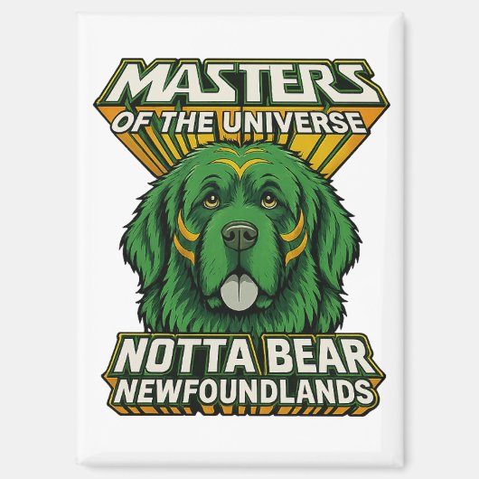 Meister des Newfiversums Magnet (Vorderseite)