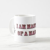 Meister eines Maurers Kaffeetasse (Vorderseite Links)