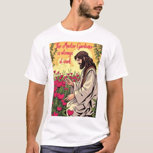 Meister-Gärtner Christlich T-Shirt (Vorderseite)