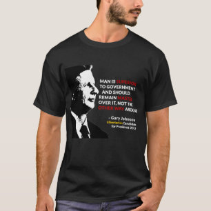 Meister Garys Johnson des Regierungs-T-Shirts T-Shirt