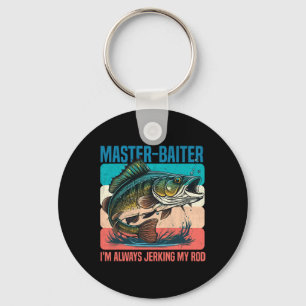 Meister, ich juble immer meine Rod Funny Fishin Schlüsselanhänger