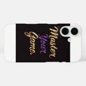 Meister Ihres Spiels Case-Mate iPhone Hülle (Rückseite (Horizontal))