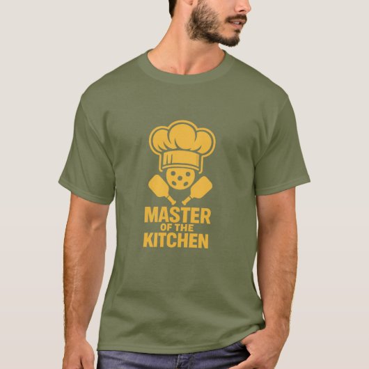 Meister in der Küche T-Shirt (Vorderseite)