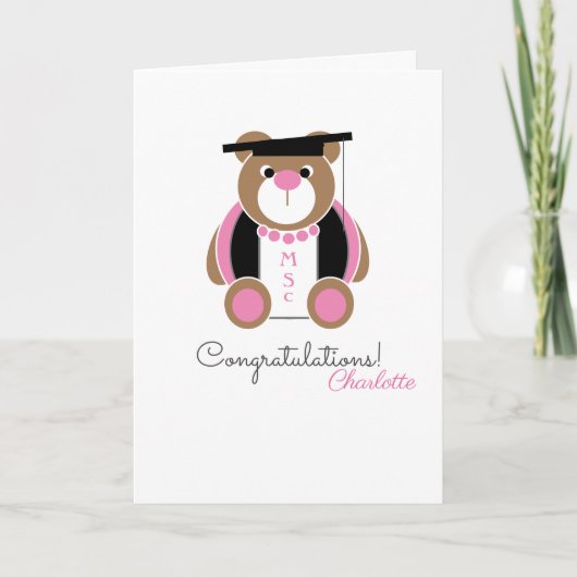 Meister in der Wissenschaft Karte (Vorderseite)