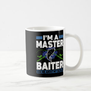 Meister Iter Shirt Lustig Angeln Fischer Fisch Kaffeetasse