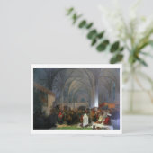 Meister Jan Hus Preaching in der Kapelle von Bethl Postkarte (Stehend Vorderseite)