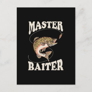 Meister-Köder-Angler Postkarte
