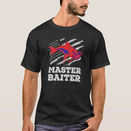 Meister Köder Wels Katzenfisch Jäger 1 T-Shirt (Vorderseite)