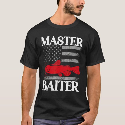 Meister-Köder Wels-Wels-Jäger T-Shirt (Vorderseite)