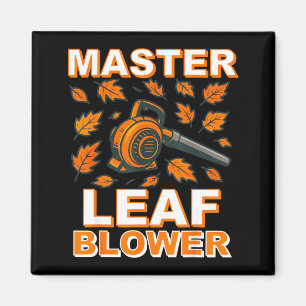 Meister-Laubbläser-Shirt Männer Lustiger Elektro-G Magnet