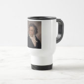 Meister Ludwig Beethoven Symphony Music Composer Reisebecher (VorderseiteRechts)