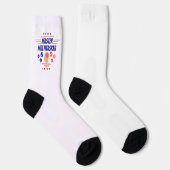 Meister-Multitasking-Funny-Aussage Socken (Rechts)