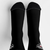 Meister-Multitasking-Funny-Statement Socken (Oben)