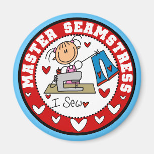 Meister-Schneiderin T-Shirts und Geschenke Magnet