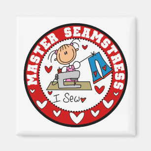 Meister-Schneiderin T-Shirts und Geschenke Magnet