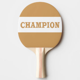MEISTER schwarzes Gummi-Rückseiten-Button Pong Tischtennis Schläger