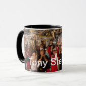 Meister Tony Stewarts NASCAR Tasse (Vorderseite Links)