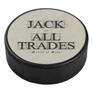 Meister vieler Berufe Eishockey Puck
