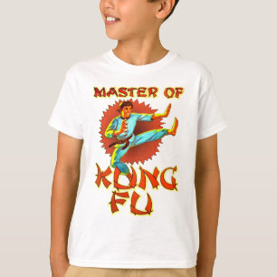 Meister von Kung Fu, Retro-Shirt T-Shirt
