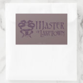 Meister von Laketown Namen Rechteckiger Aufkleber (Tasche)