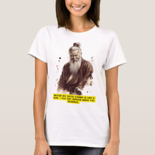 Meister Wu T-Shirt Chinesische Weisheit