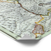 Meisterblatt des preußischen Souverän Poster (Ecke)