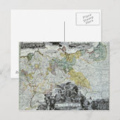 Meisterblatt des preußischen Souverän Postkarte (Vorne/Hinten)