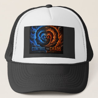 Meistere das Chaos, Bezwinge die Spirale T-Shirt – Truckerkappe