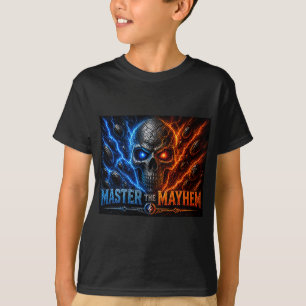 Meistere den Mayhem-Totenkopf – Fire vs Ice Electr T-Shirt
