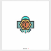 Meistergürtel Aufkleber (Blatt)