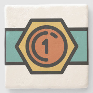 Meistergürtel Steinuntersetzer