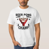 MEISTERhoodie-SWEATSHIRT DES BIER-PONG T-Shirt (Vorderseite)