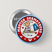 Meisterin der Schneiderin Button (Vorne & Hinten)