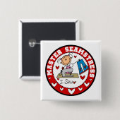 Meisterin der Schneiderin Button (Vorne & Hinten)