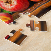 Meisterkatze unter Obst und Blume Puzzle (Seite)