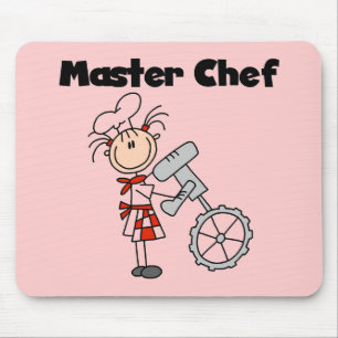 Meisterkoch - Weiblich Mousepad