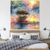 Meisterkunst Leinwanddruck (Insitu (Schlafzimmer))