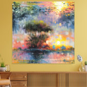 Meisterkunst Leinwanddruck (Insitu (Wohnzimmer))