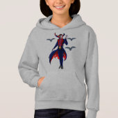 Meisterlicher Untoter Vampir-Bat-Graf Duke Hoodie (Vorderseite)