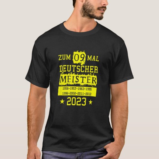 Meisterschaft Dortmund T-Shirt (Vorderseite)