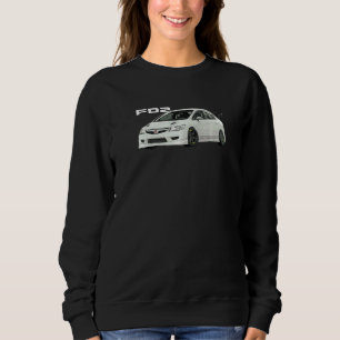 Meisterschaft Weißes Limousine Typ Dohc Fd2r 8. Ge Sweatshirt