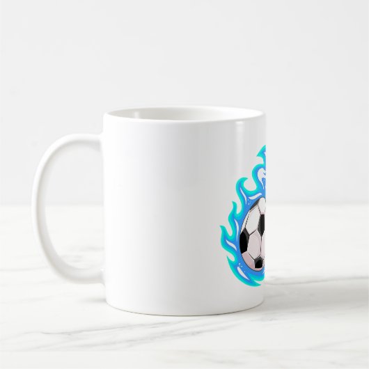 Meisterschaftsfußball Kaffeetasse (Links)