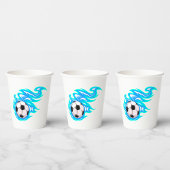 Meisterschaftsfußball Pappbecher