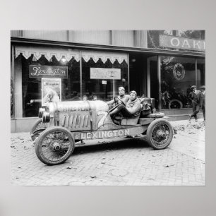 Meisterschaftswagen, 1922. Vintages Foto Poster