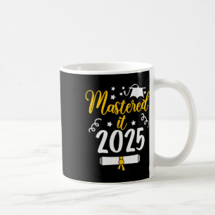 meisterte es Cl von 2025 Master-Grad phd Geschenke Kaffeetasse