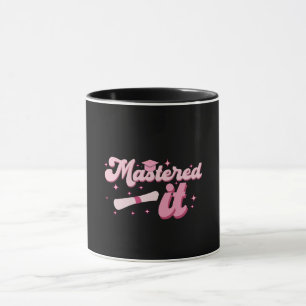Meisterte es Master-Abschluss Absolvent MBA-Abschl Tasse
