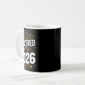 Meisterte Es Master-Abschluss Frau Absolventin M A Kaffeetasse (Vorderseite Links)