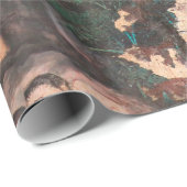 Meisterwerk traditioneller thailändischer Malkunst Geschenkpapier (Rolleneckpunkt)