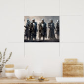 Meisterwerke aus dem Schlachtfeld Poster (Küche)