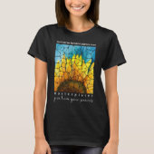 Meisterwerke Christliche Bibelverse Sonnenblumen T-Shirt (Vorderseite)